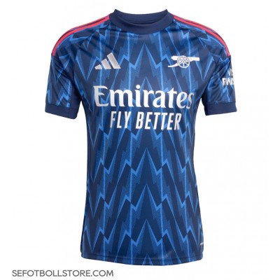 Arsenal Jurrien Timber #12 Replika Bortatröja 2025-26 Kortärmad Arsenal Jurrien Timber #12 Replika Bortatröja 2025-26 Kortärmad